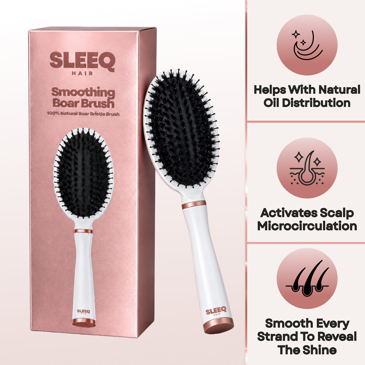 Boar Bristle Brush